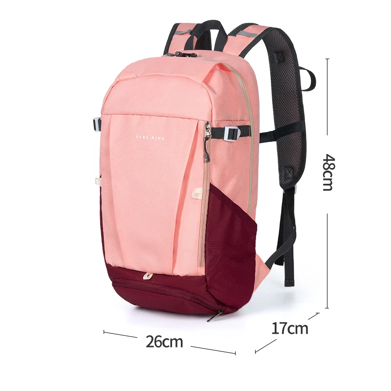 Playking new style foldable backpack hiking travel outdoor sport gym light weight folding woman shoulder bag