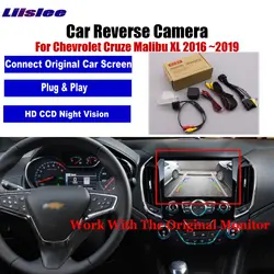 Compatible Original Car Display Reversing Camera For Chevrolet Cruze Malibu XL 2016-2019 Adapted Backup CAM Parking Accessories