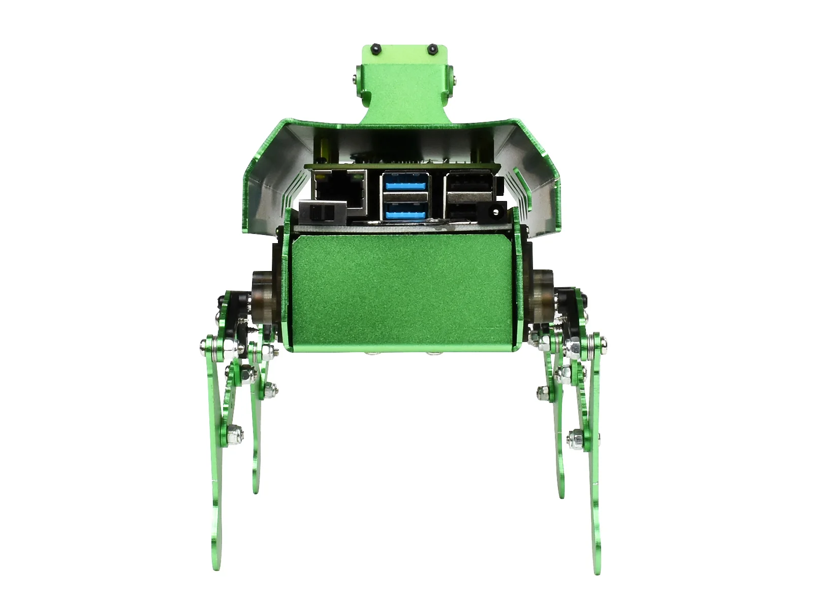Viervoeter Robot, Gebaseerd Op Raspberry Pi,Open Source Bionische Robot Hond, Zelfbalancerende Controle, visuele Line Inspectie