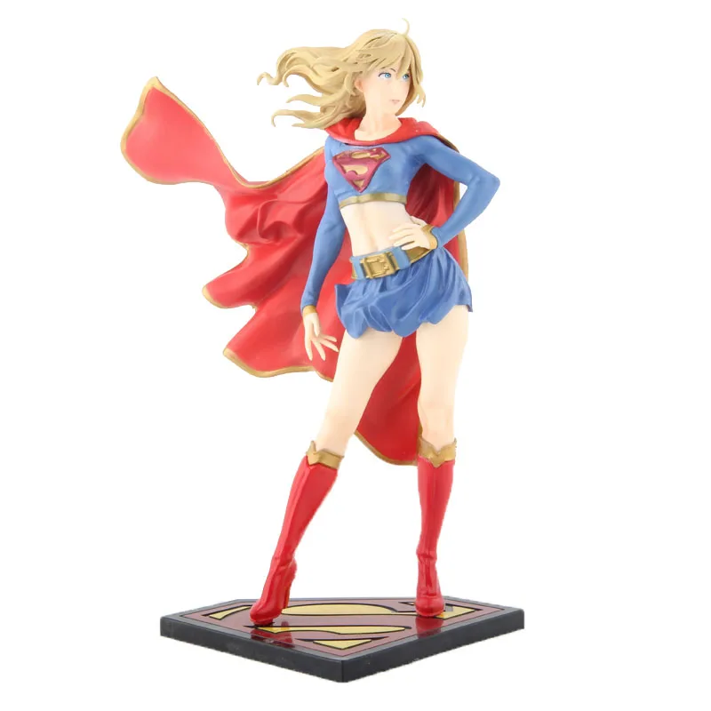 Comics Bishoujo Statue Supergirl Action Figure Returns Complete Toys 21cm