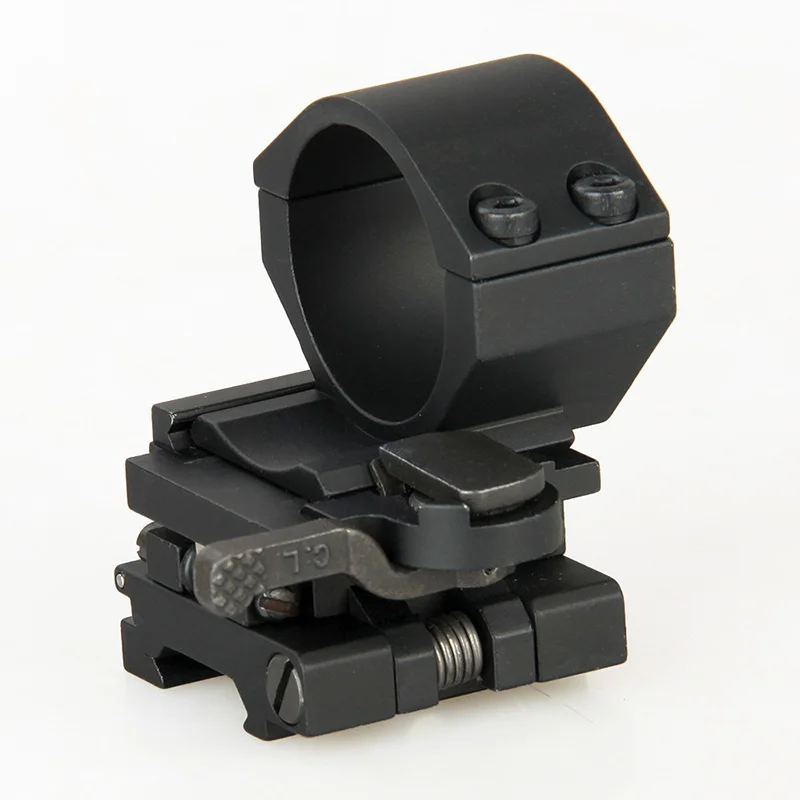 PPT Tactical Red Dot Sight Scope Mount Flip UP Mount for 3x Magnifier Compact Scope Side Picatinny Mount Hunting CB gs24-0003