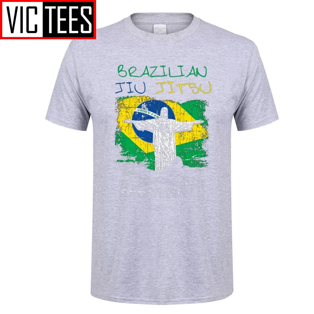 Men T Shirt Brazilian Jiu Jitsu BJJ Brazil Man O JudBrazil Custom Work Teesd Clothing Male Make T-Shirts