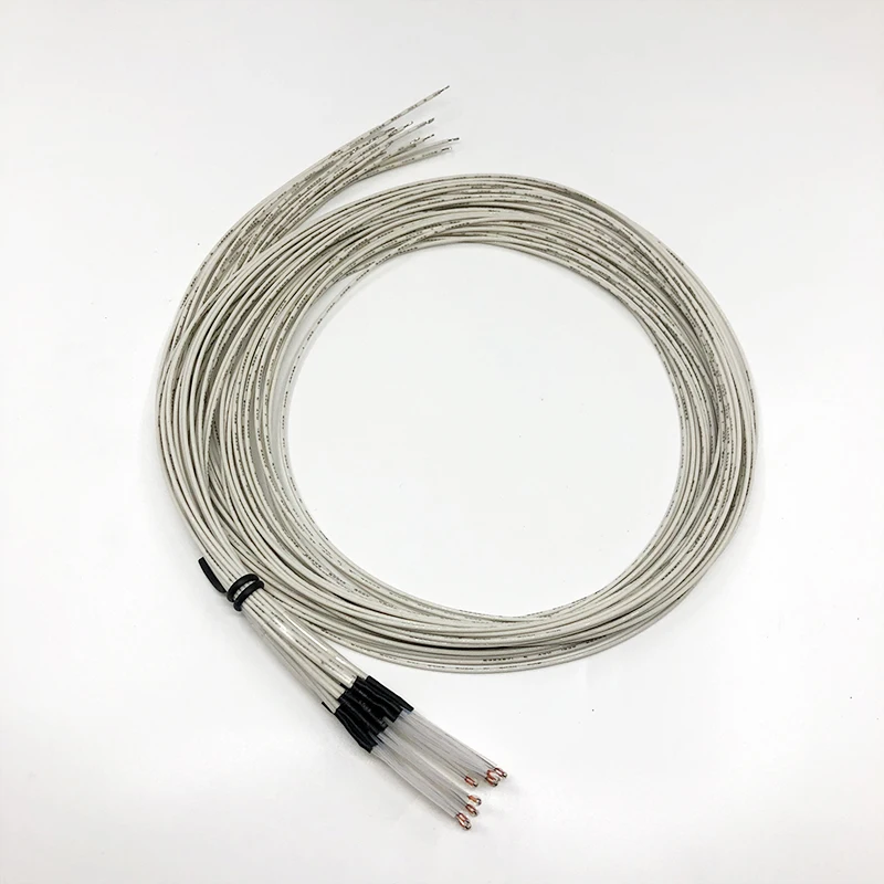 1PC high temperature 3950 100K ntc 100k NTC sensor 1% 1M glass-sealed thermistor NTC100K for 3D printer ntc temperature sensor