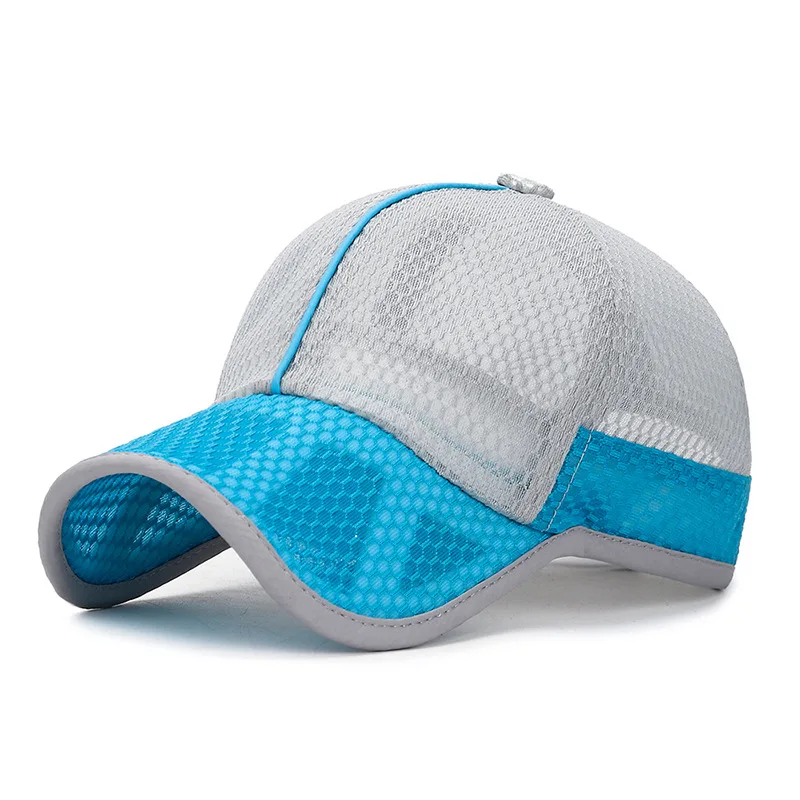 Summer Toddler Kids Baseball Cap Breathable Mesh Dad Hat Adjustable Baby Boys Girls Sun Hat Quick Dry