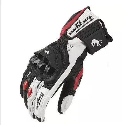 Motorhandschoenen Afs6 Afs10 Afs18 Beveiliging Winddicht Motocross Wanten Touchscreen Heren Lederen Motorhandschoen