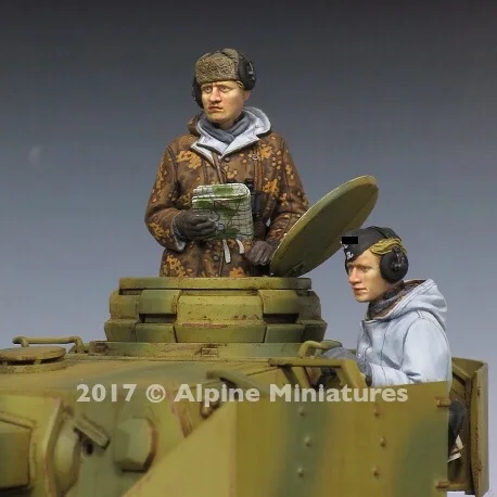 1/35 레진 모델 피규어 GK, 밀리터리 테마, 미조립 및 도색되지 않은 키트