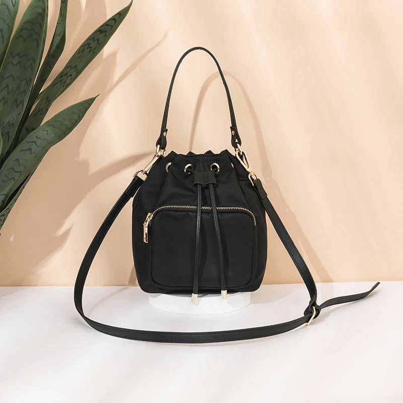 YONBEN  Bucket bag women  new fashion trendy handbag nylon shoulder bag canvas bag Korean messenger bag