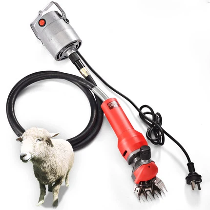 

Electric Sheep Shearing Clipper 9-13 Straight Teeth Blade Scissors Cutter Goat Wool Shear Machines 220V 1000W Mini Flexible Shaf