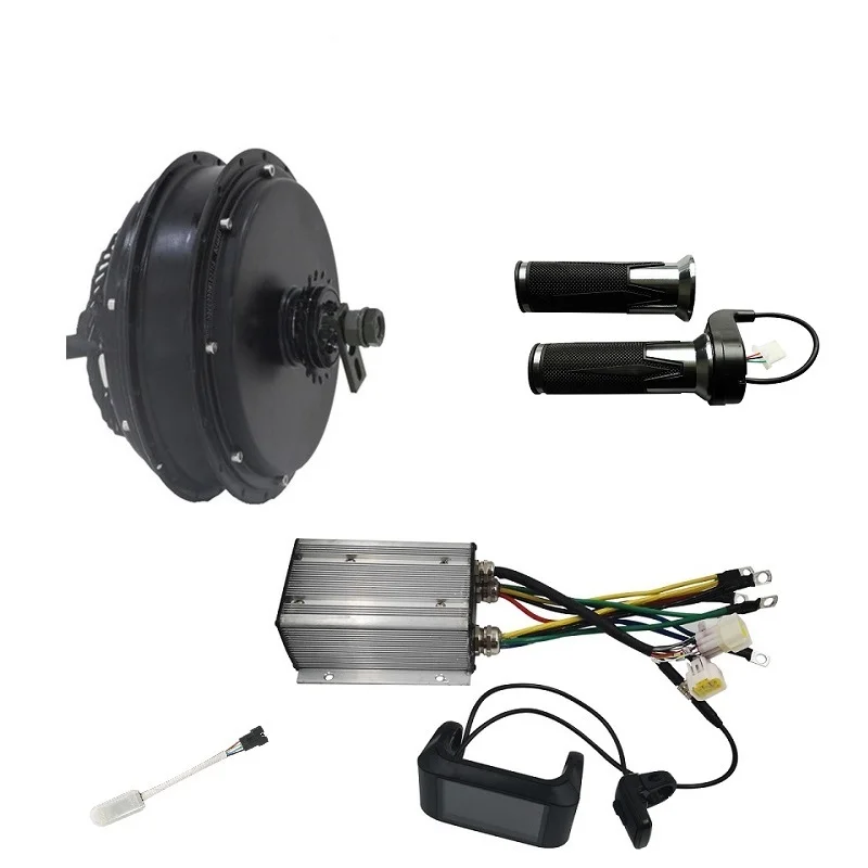 QSMOTOR 3000W 50H V3 E-Motorcycle Motor Electric Moped Conversion kits