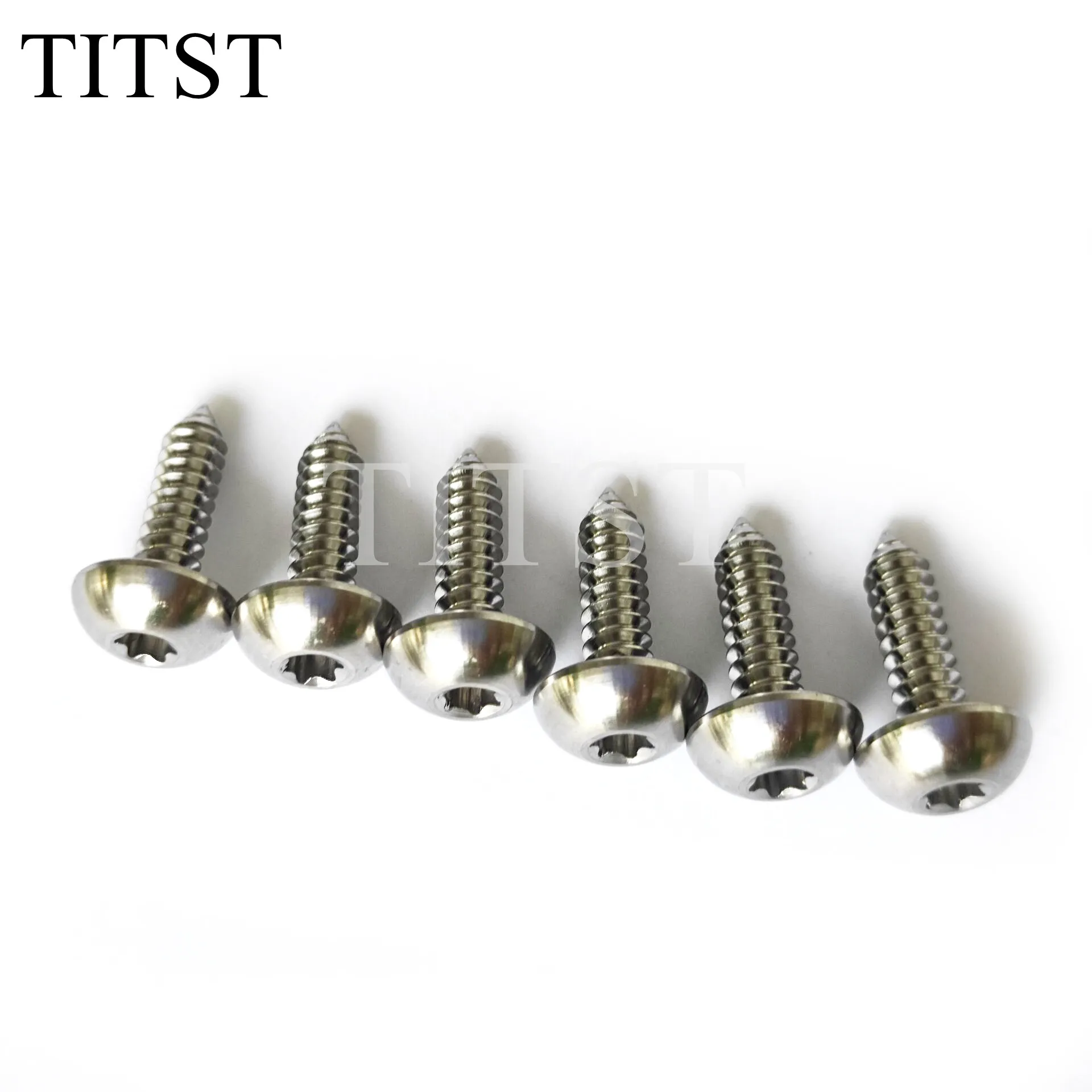 

TITST M5x17mm titanium self tapping bolts Torx pan head screws （ One Lot = 10pcs )