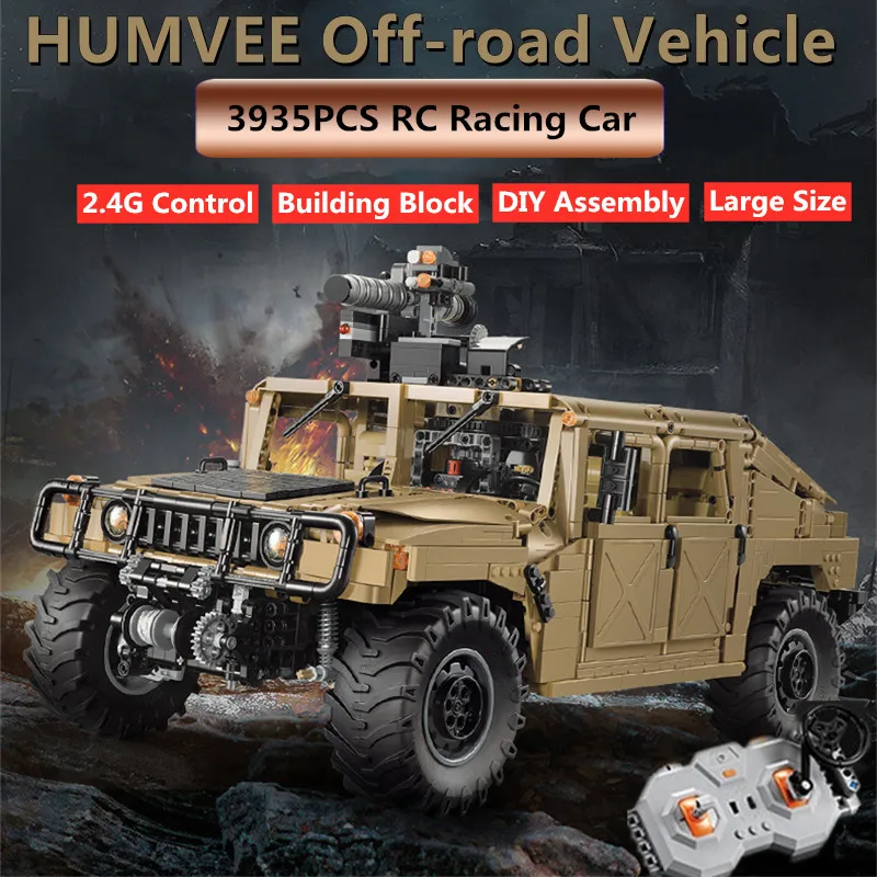 

3935PCS RC Building Blocks Large Size 2.4G Remote Control Racing Drift Car DIY Assembly Vehical brick toy RC super sport car Gif