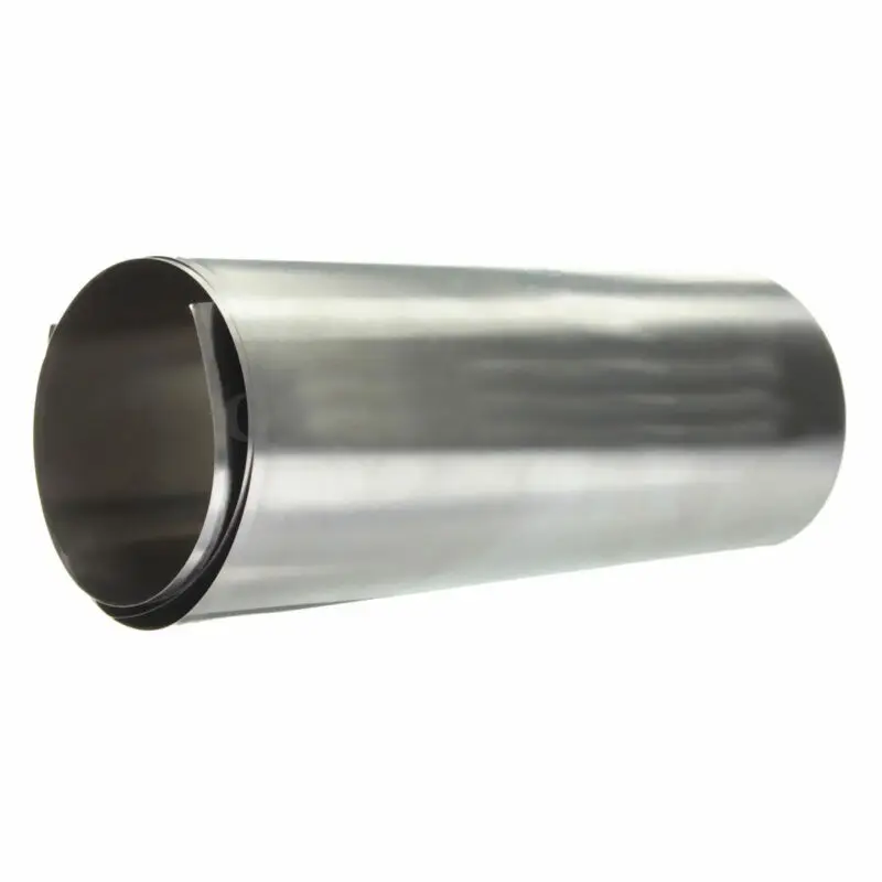 Foglio di lamina di titanio spesso 0.1mm 100x300mm materiale per la lavorazione dei metalli, lavorazione del titanio resistente alla corrosione