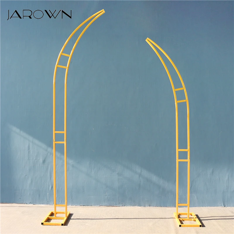 

JAROWN Wedding Props Wrought Iron Wedding Backdrop Arch Shelf Arc Outdoor Wedding Home party Background Decoration Flower Stand