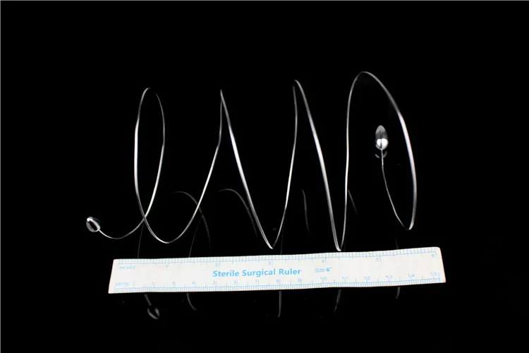 أداة جراحية jz 304 من الفولاذ المقاوم للصدأ متجرد الوريد الطبية الرائعة ذات الرأس المزدوج أداة تعرية أسلاك الفولاذ