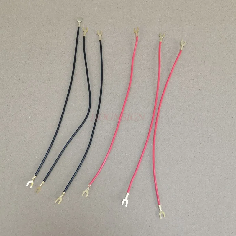 6pcs Physics experimental equipment Cold circuit terminal wire for electrical circuit experiment U-shaped connector wire