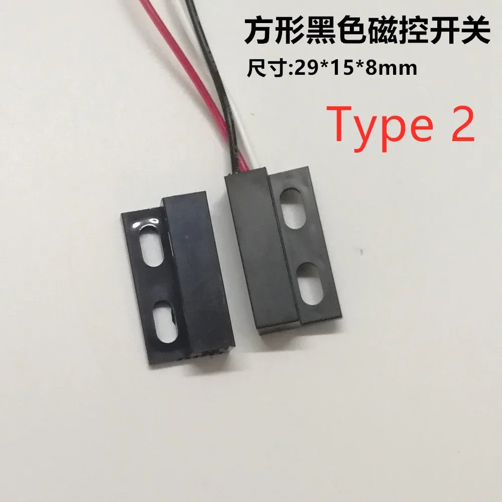 12V Wardrobe Door Magnetic Switch Home Alarm System Detector 24V DC Gate Controlled Switch Light Control Switch Inductive Switch