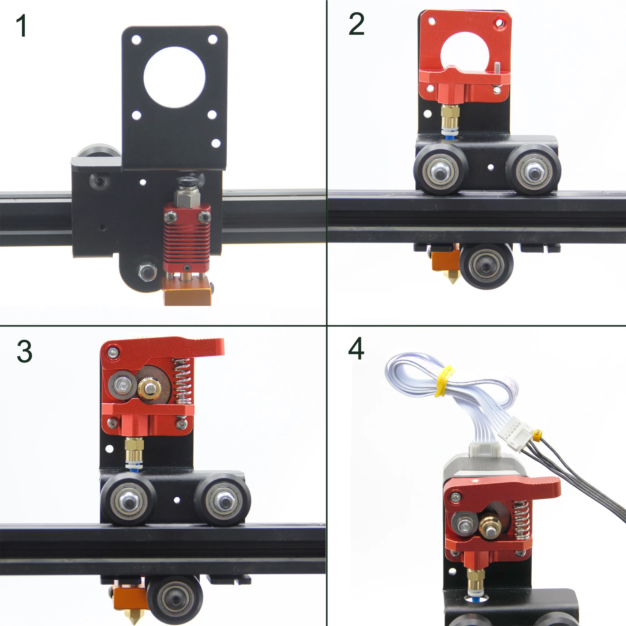 Ender3 3D Printer Direct Drive Plaat Upgrade Kit Voor Creality Ender-3, Ender 3 Pro,CR-10,CR-10S Direct Extruder Adapter Plaat