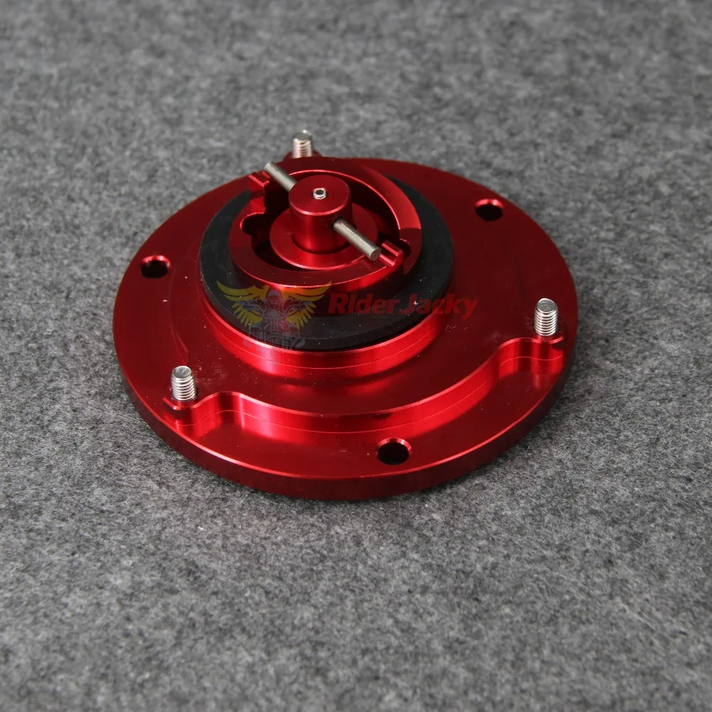 For Aprilia RS125 RS 125  (6 HOLES) All Years Motorcycle Keyless Fuel Tank Gas Cap Cover
