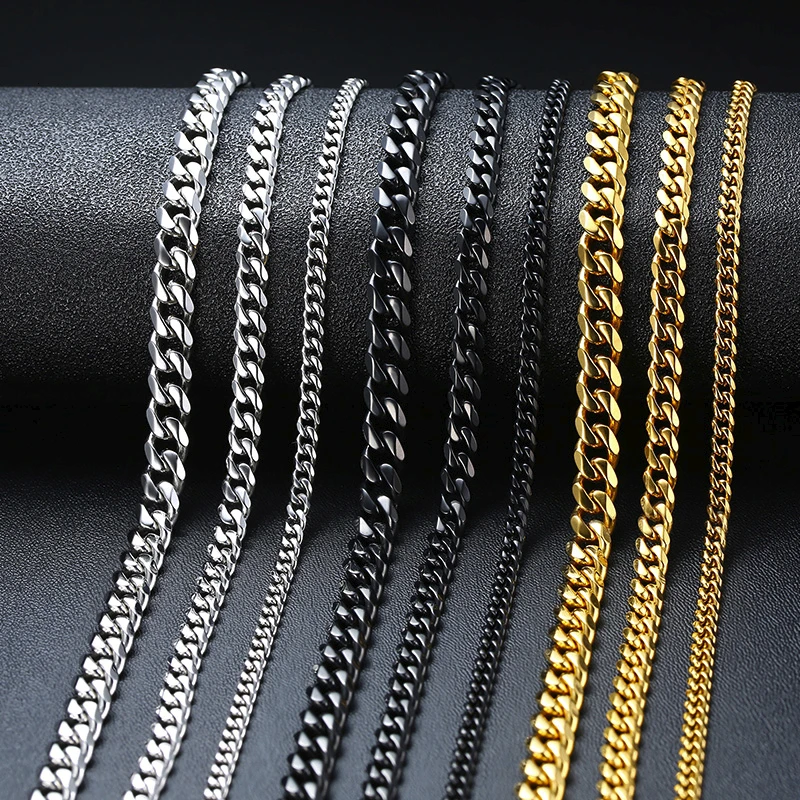 Vnox erkekler için basit 3-11m - Cuban Link Chain 12Mm incelemesi ve fiyatı