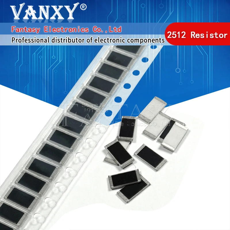 50 sztuk 2512 SMD chip stałego rezystora 1% 1W 0.1R 0.01R 0.05R 0.001R 0.33R 1R 0R 10R 100R 2W 0.001 0.01 0.1 0.33 0.05 1 0 10 100 ohm