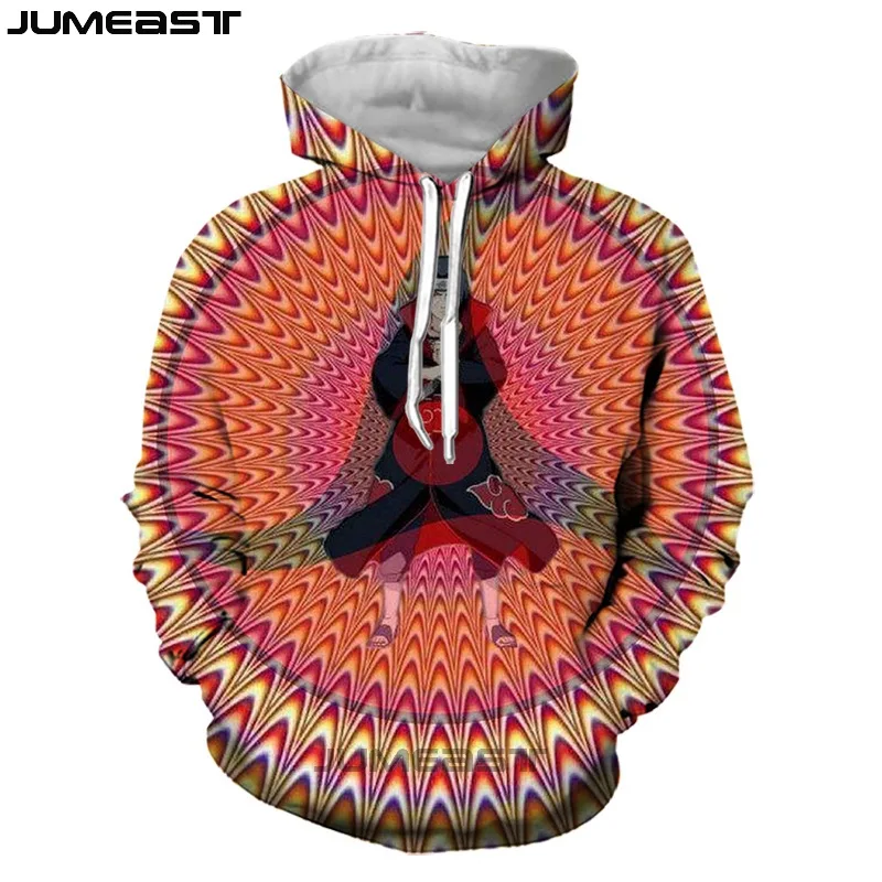 Jumeast Men Women 3D Sweatshirt Visual Illusion Oversized Coat Streetwear Harajuku Pullover Fashion Funny Spring Autumn Hoodies