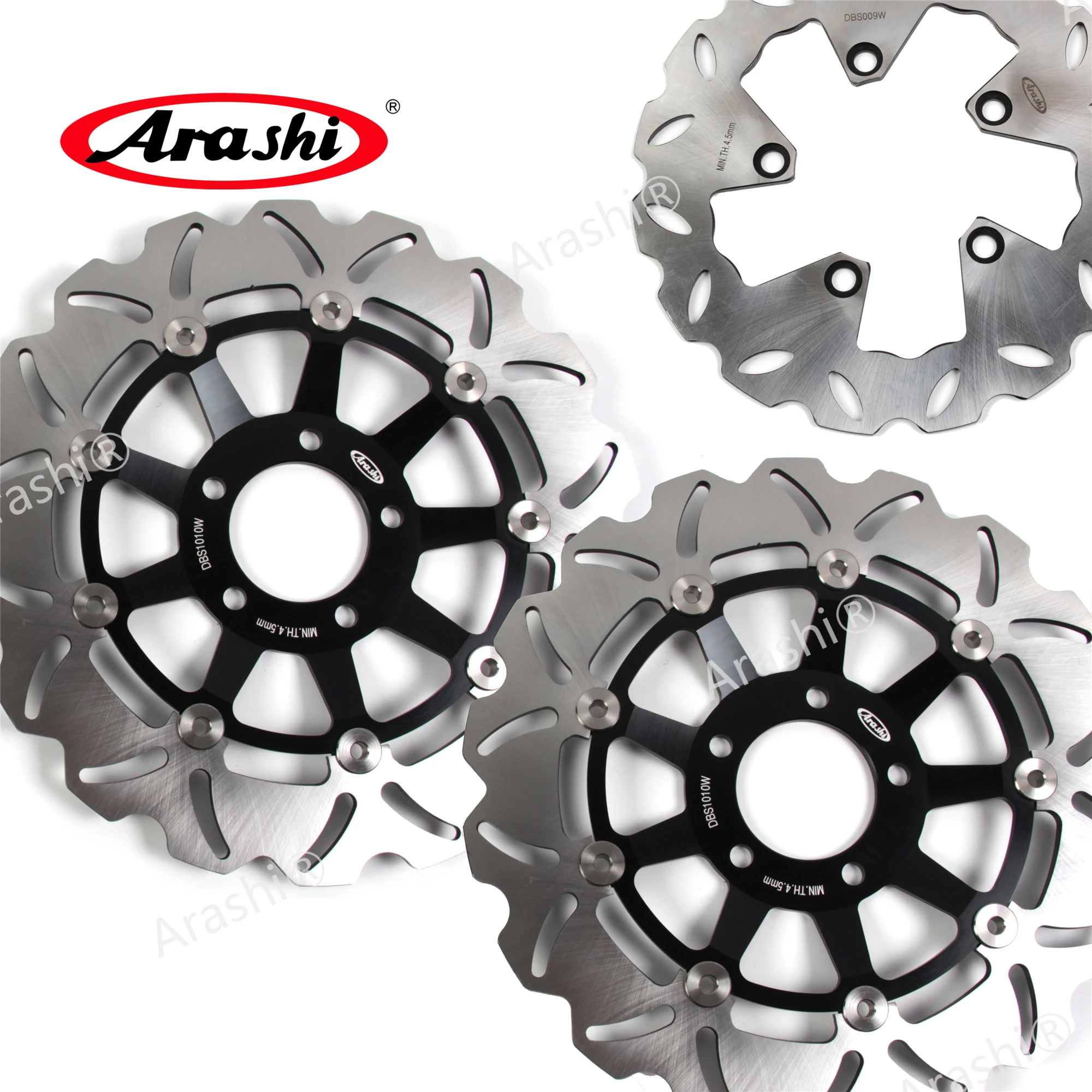 

ARASHI GSX1200 BANDIT Front Rear Brake Rotors Disc For SUZUKI BANDIT GSX 1200 1996-2005 2000 2001 2002 2003 99 GSF1200 / RF900