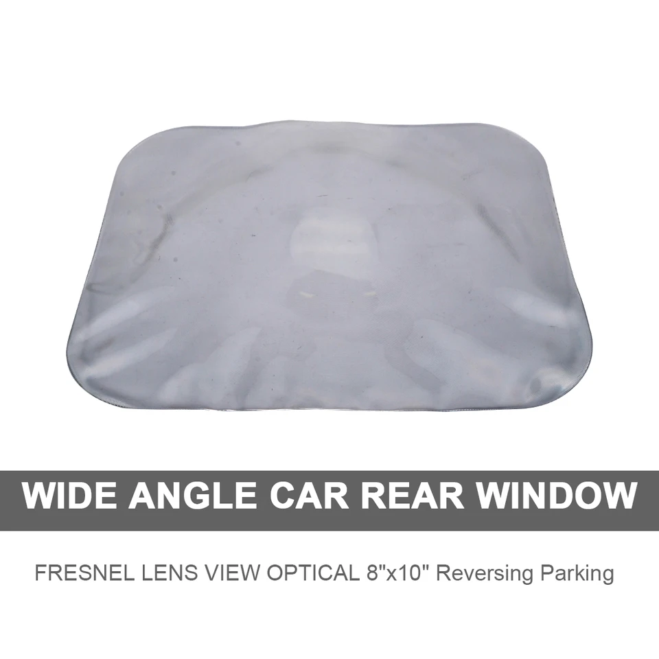 Lentille Grand Angle Arrière Voiture - Autocollant Inversant EBTOOLS 20x25.5cm