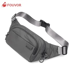 Fouvor Summer Casual Waist Packs for Women Light Travel Waterproof Mini Bags Female Outdoor Shoulder Bag 2802-07