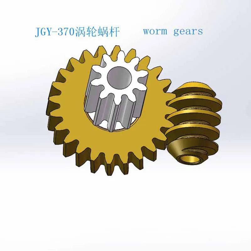 Worm gear Kit for worm gear motor part PHCU iron material Micro reduction motor part