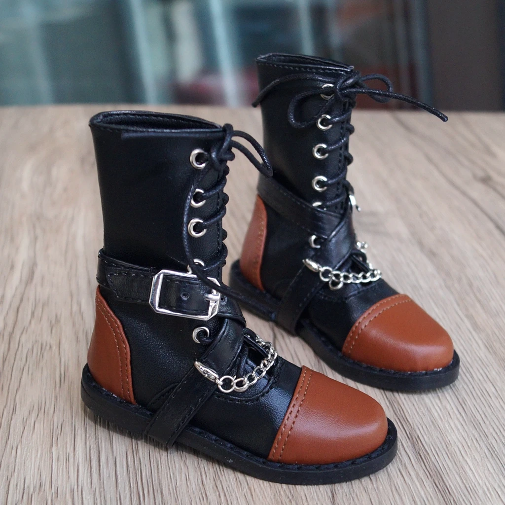 

BJD SHOES, черные ботинки, обувь на плоской подошве для 1/3, 24 дюйма, мужская кукла SD DK DZ AOD DD, бесплатная доставка, HEDUOEP