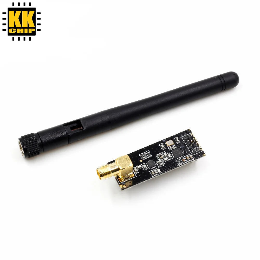 KKCHIP 2.4G wireless modules 1100-Meters Long-Distance NRF24L01+PA+LNA wireless modules (with antenna)