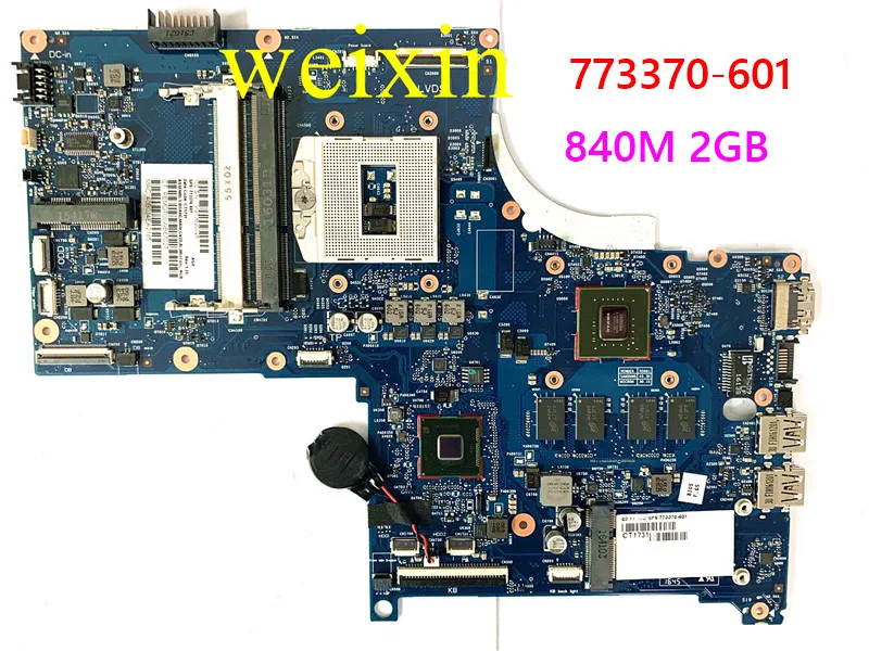 

Original 773370-601 FOR HP ENVY 17-J01 17-J HM87 Laptop Motherboard 840M 2GB Mainboard 100% test ok