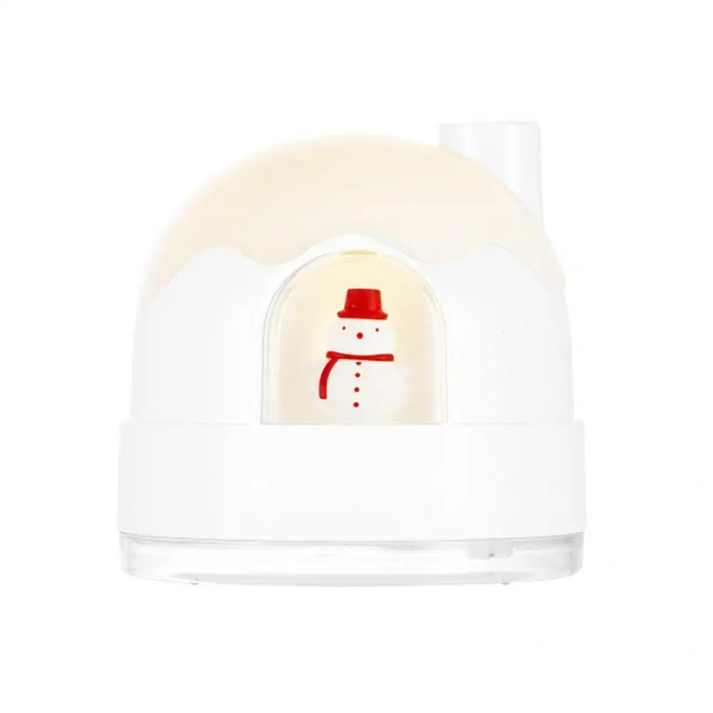 350ml Practical Humidifier  Lightweight Compact Mini Humidifier  Adorable Snow House Humidifier