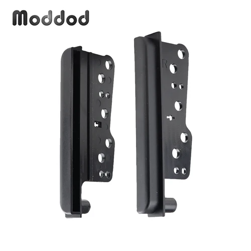 Kit lateral de marco de fascias de Radio de coche doble 2 Din para Avalon Yaris Echo Sedan Prado RAV4 Landcruiser Corolla Camry Avensis soporte