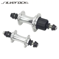 SILVEROCK Bike Hub for Brompton 3SIXTY Folding Bike To 7 Speed Front Rear Hubs 16H 20H 28H 74mm 112mm