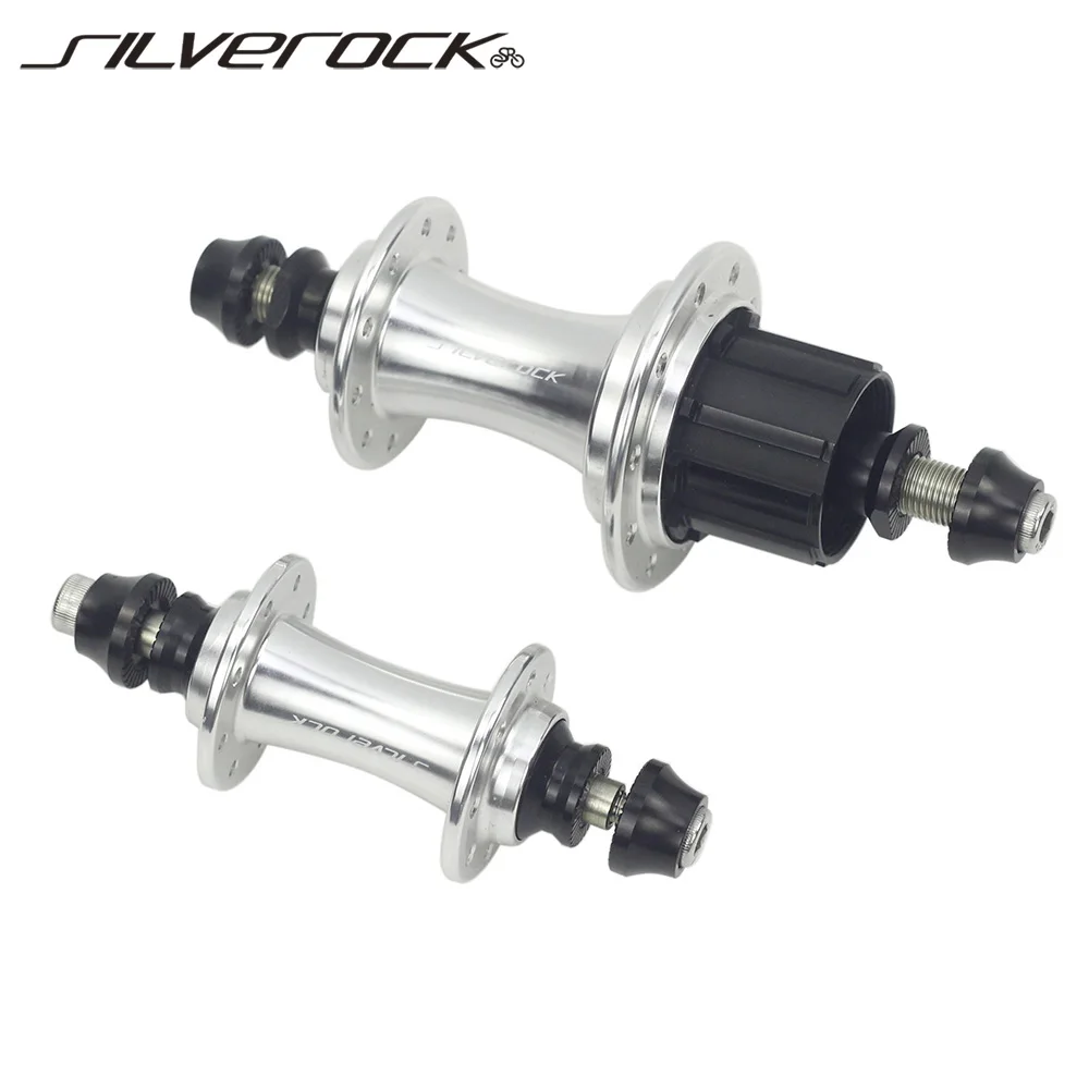 SILVEROCK Bike Hub for Brompton 3SIXTY Folding Bike To 7 Speed Front Rear Hubs 16H 20H 28H 74mm 112mm