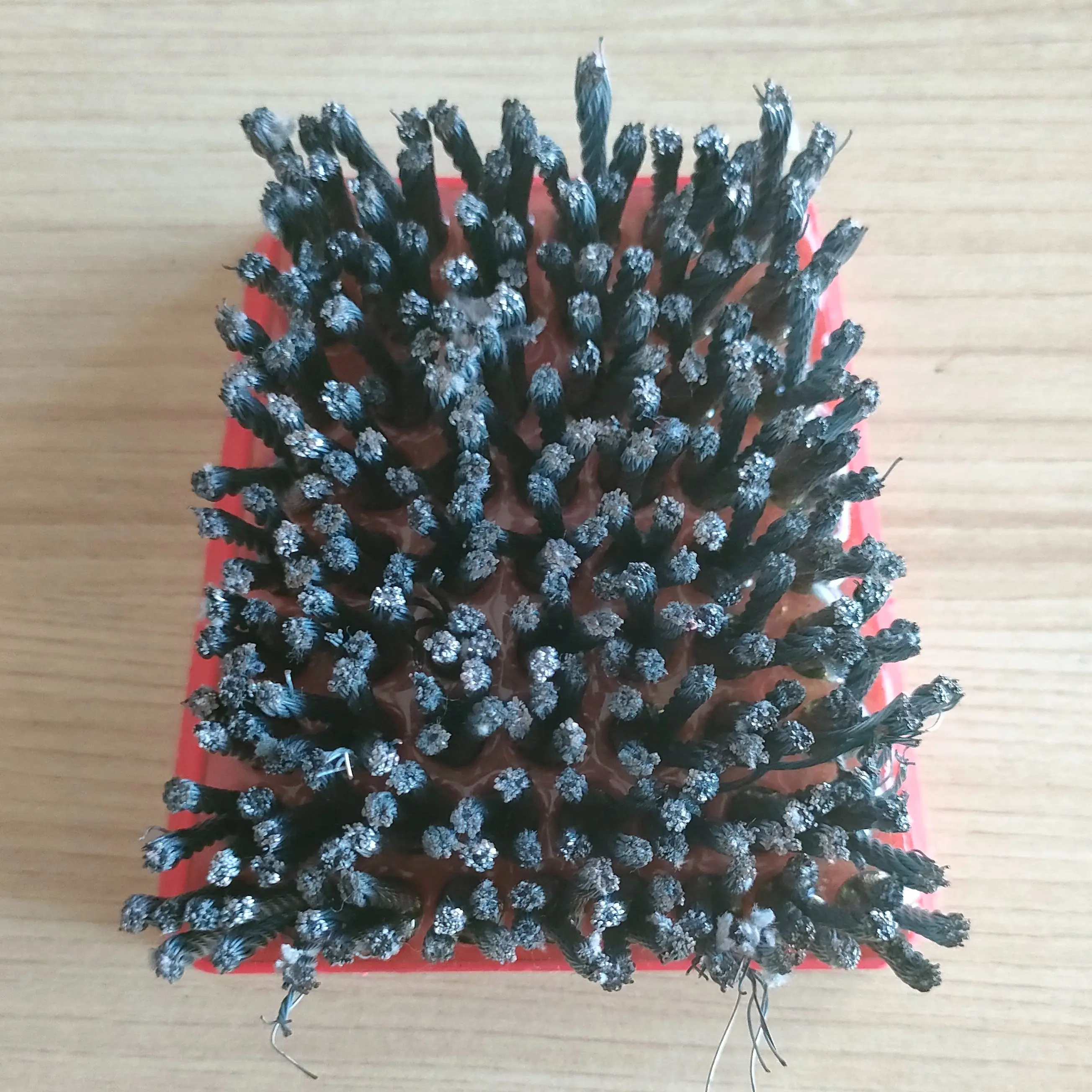 5Pcs/Set High Efficiency Factory Diarect Sale Frankfurt Steel Wire Steel Rope Antique Abrasive Brush For Stones