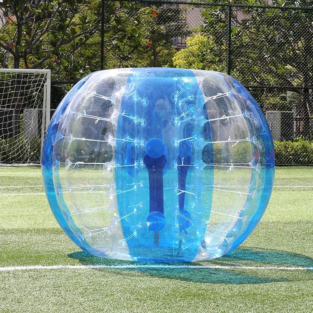 Free Shipping 0.8MM 1.5M  PVC Inflatable Bubble Soccer Zorb Ball For Adult Body Bumper Ball Running Sport