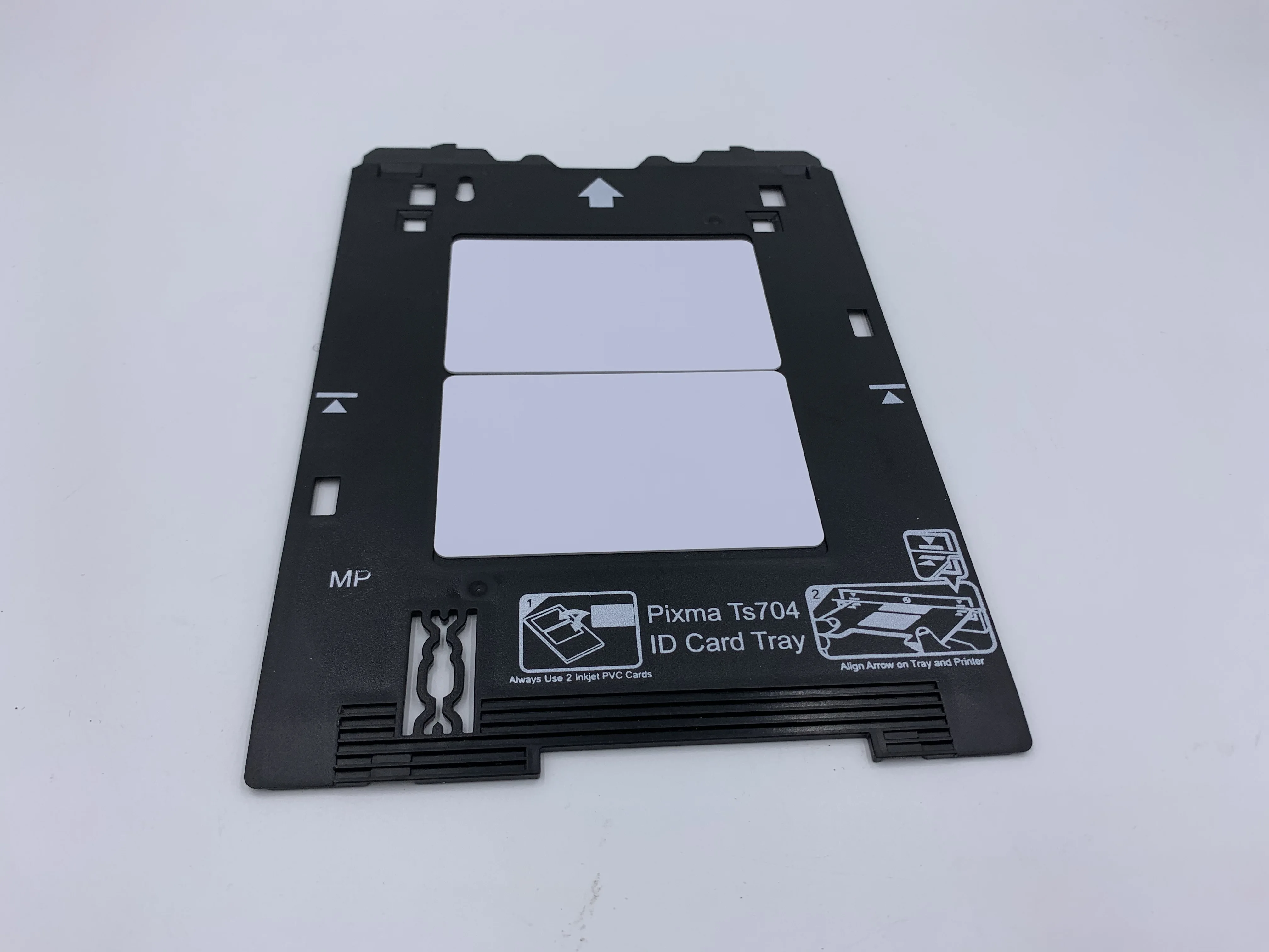 2021 Inkjet PVC Card Tray for Canon PIXMA TS701，TS8210，TS8310 and TS9510 Series Printers (Canon MP Tray Printers)