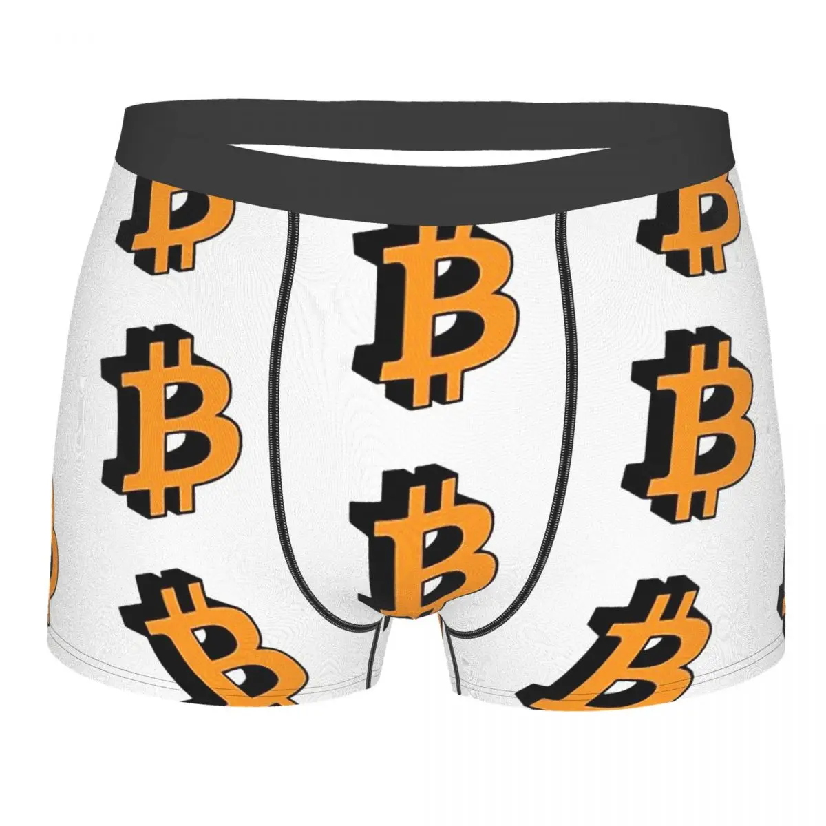 

Bitcoin BTC Mining Bit Coin Era Underpants Homme Panties Male Underwear Comfortable Shorts Boxer Briefs