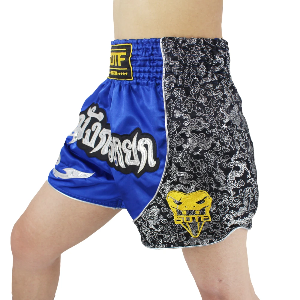 MMA Jujitsu Fight Grappling pantaloni da boxe da uomo kickboxing pantaloncini MMA Short Tiger Muay Thai pantaloncini da boxe sanda boxe economici