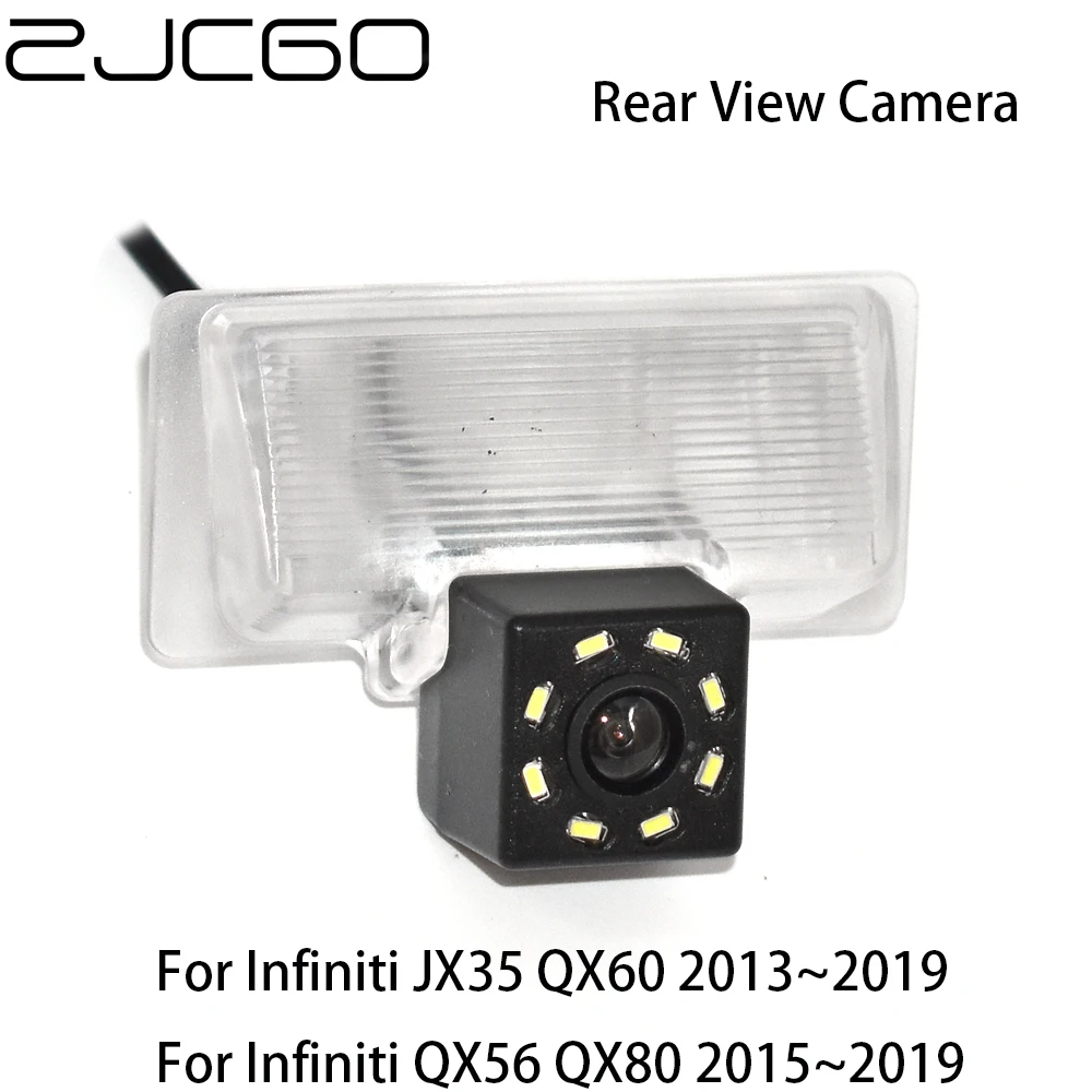 

ZJCGO HD CCD Car Rear View Reverse Back Up Parking Night Vision Waterproof Camera for Infiniti QX56 QX80 JX35 QX60 2013~2019