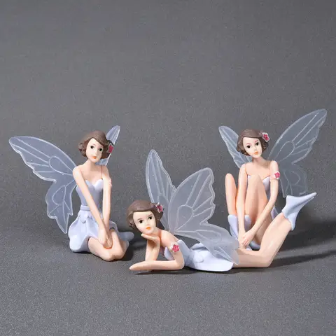 เค้กตกแต่งรูปของเล่นเจ้าหญิง Tinker Bells ตุ๊กตา PVC ตุ๊กตา Tinkerbell Princess Mini Fairy Figure ของเล่นเด็กของเล่นภาพเคลื่อนไหว
