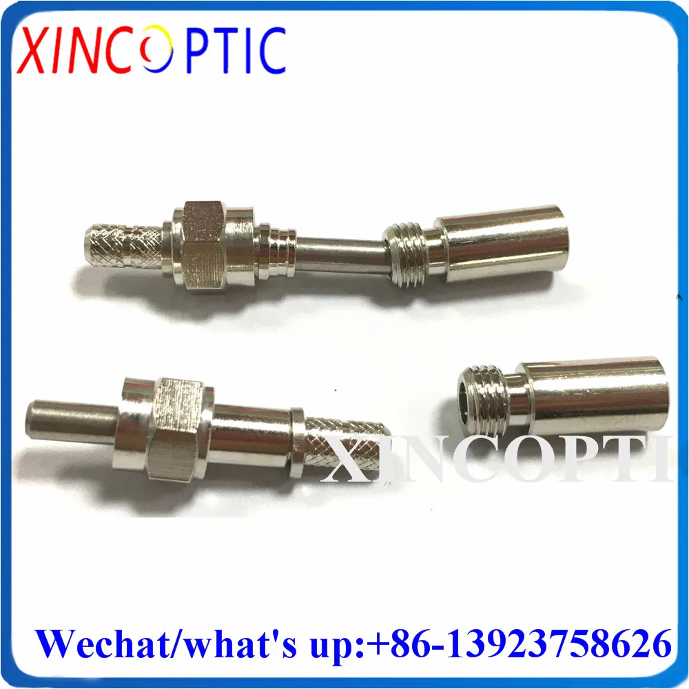 60Pcs 445um Multimode SMA905 Hegaxon Type SMA906/SMA Fiber Optical Connector with Metal Ferrule for Medical/Laser/Energy