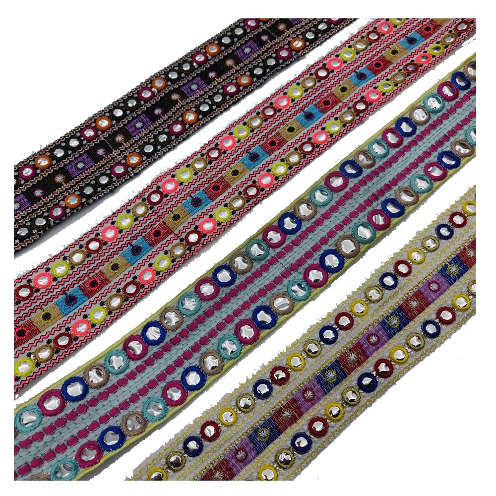 

6 cm Width Eastern Style Webbing Beautiful Lace Ribbon Fabric Diy Embroidery Decoration Lace Fabric
