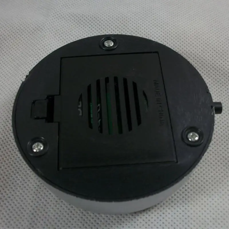 4 LEDs Luminous Base Light Crystal Glass Transparent Objects Display Laser Colorful Round Stand Base for Cocktail