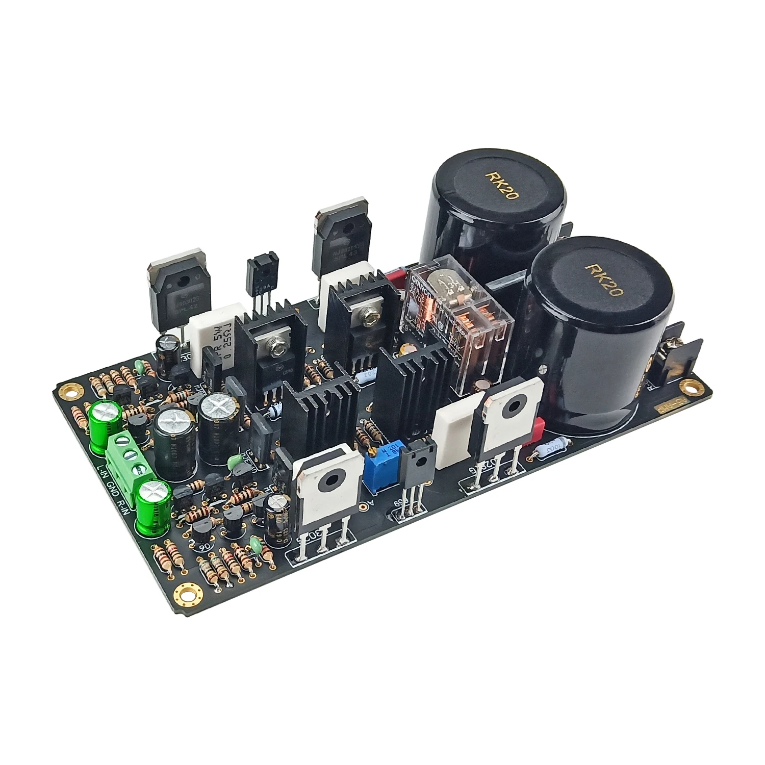 GHXAMP 150W*2 Amplifier Board NJW0281G + NJW0302G OnSemi Tube Amplifiers Craftsmanship Classic Sound