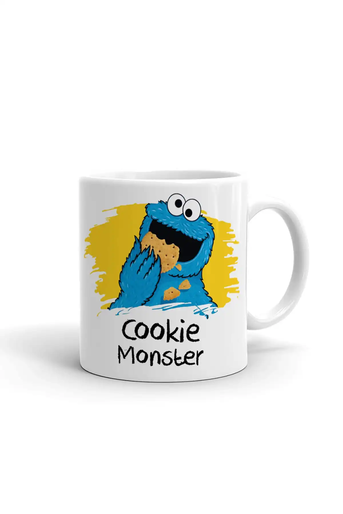 

Cookie Monster Ceramic Mug Cup Porcelain Coffee Mugs Tea Cups Hot Drinks Souvenirs