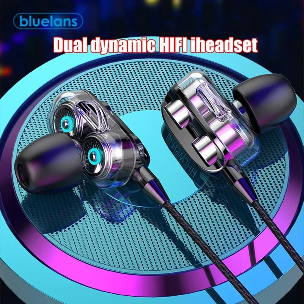 New Sport Wired Earphone In ear 3 5mm Headset Earbuds Bass Earphones Mini Earbuds Earphone For iPhone PC