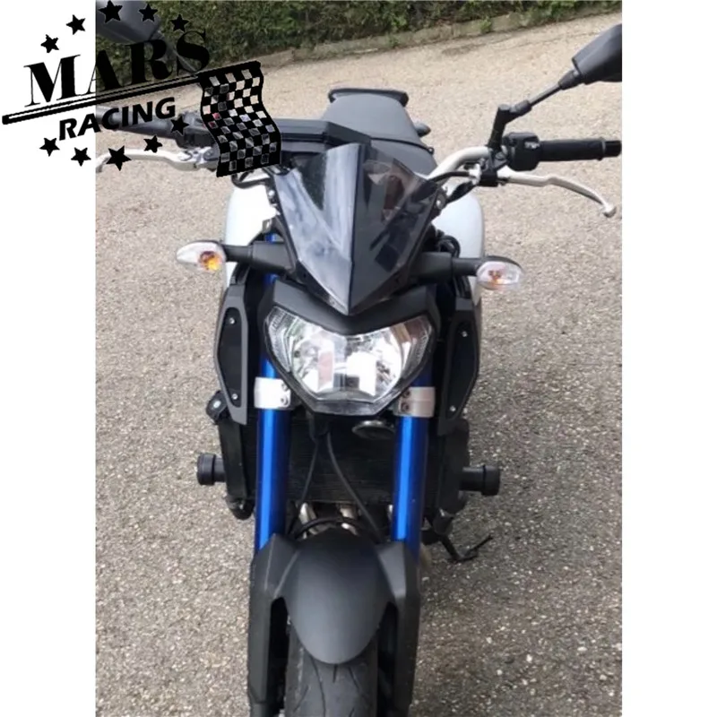 For YAMAHA MT 09 MT09 WindScreen Windshield accessories For MT-09 FZ-09 2014 2015 2016 Wind Deflectors